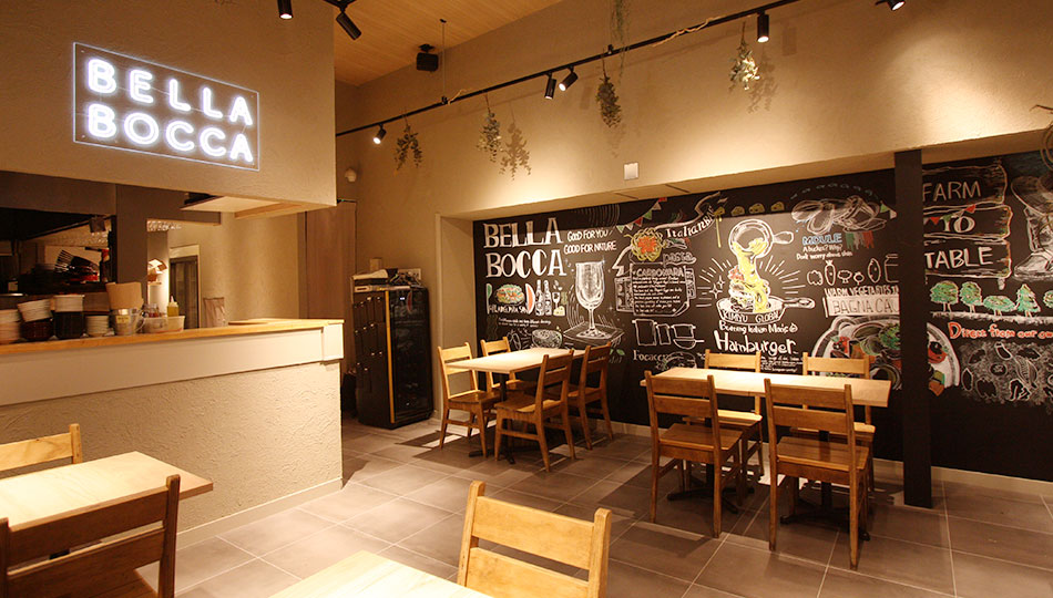 自社農園・有機野菜が自慢のイタリアンバル BELLA BOCCA なんば店